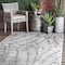 Nuloom Jaycee Textured Stone Indoor/Outdoor Area Rug 6ft 7in x 9ft BDSZ04A-6709 - alternate 1